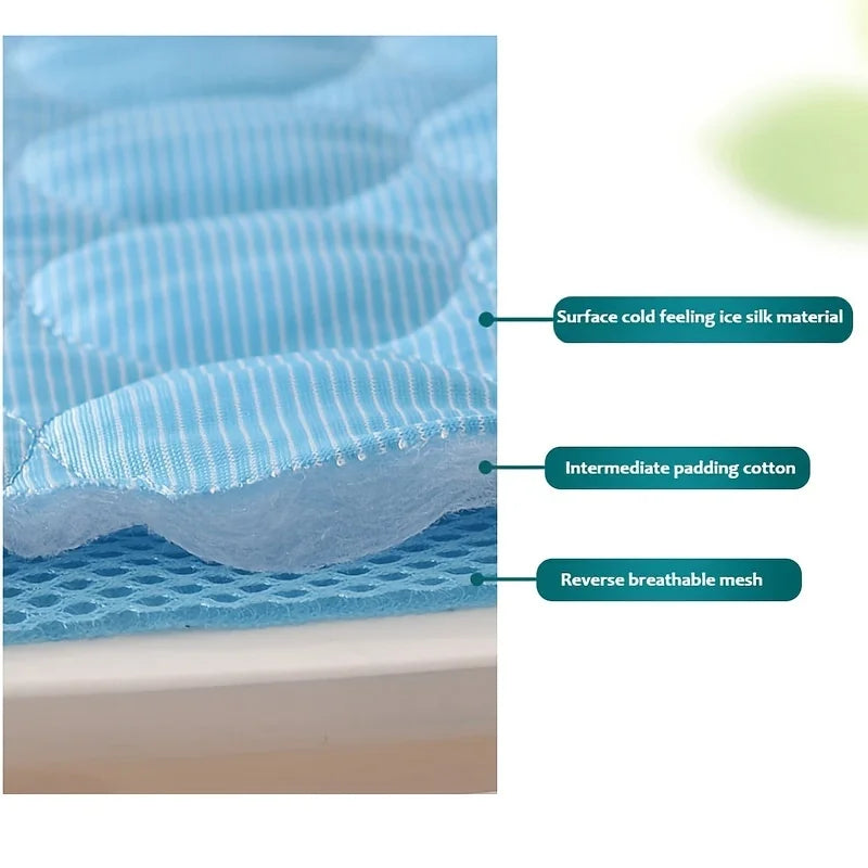 For Small & Big Dogs | Cat Friendly | Durable & Portable Design

Keep your furry friend cool and comfortable during hot summer days with our Dog Cooling Mat, designed for pets of all sizes! Whether it’s nap time on the floo