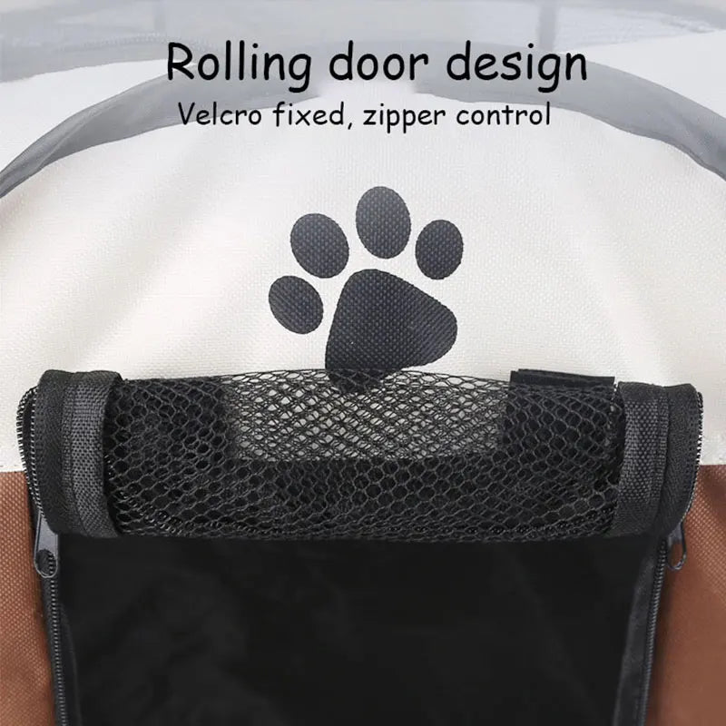 S/M/L Foldable Pet Tent – Detachable Cat & Dog Delivery Room, Summer Nest, Outdoor Bed & Enclosure Cage