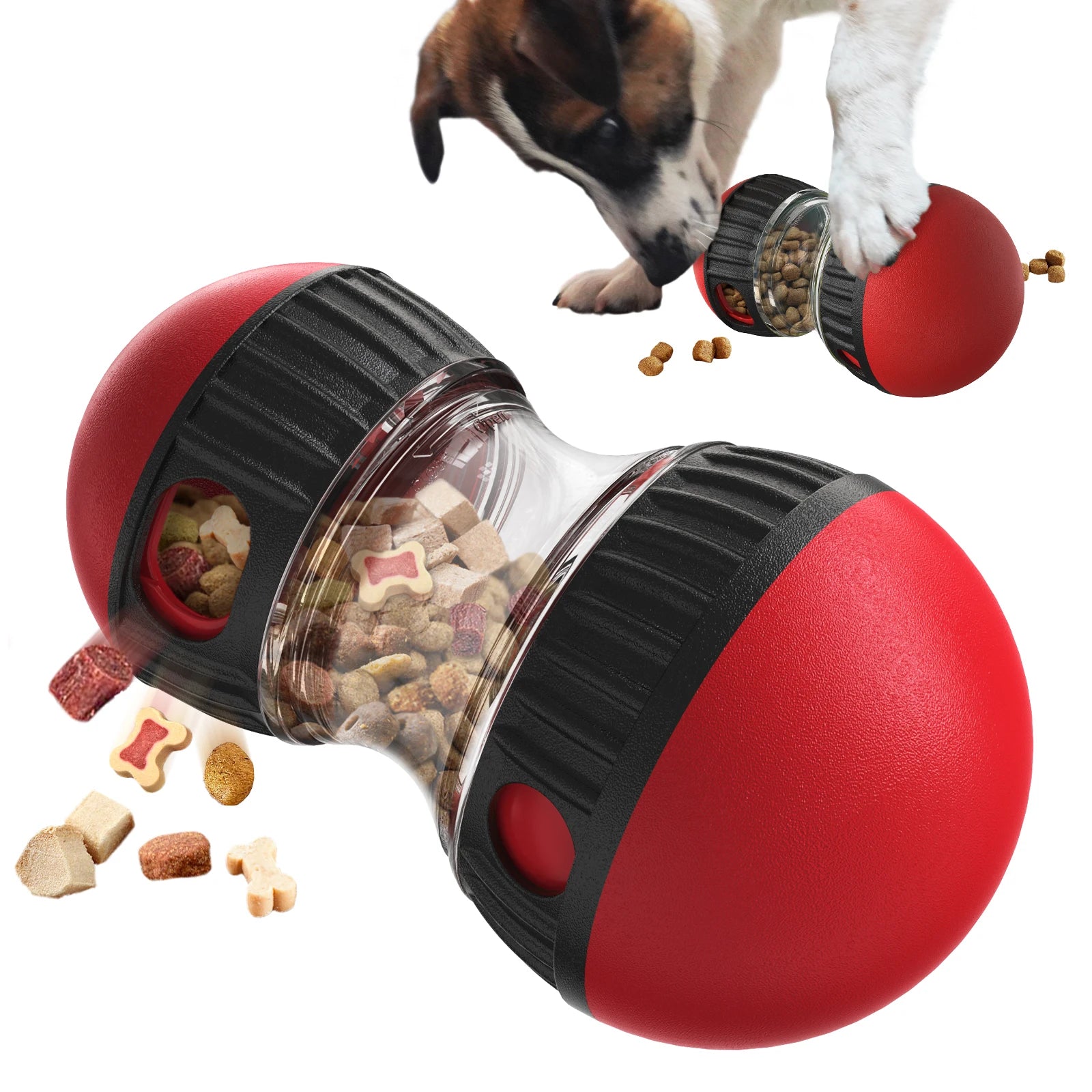 🐶🐱 Smart Treat Puzzle Feeder Toy – IQ Training for Dogs & Cats of All Sizes Slow Feeder | Mental Stimulation | Indoor Training Fun