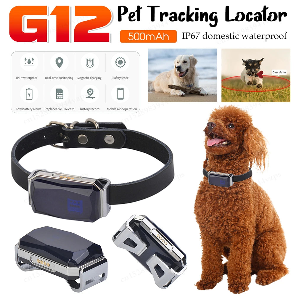 📍 G12 Smart Tracking Device – Multifunctional Wearable GPS Locator
Waterproof | Anti-Lost | Real-Time Tracking | For Pets, Kids & Elderly