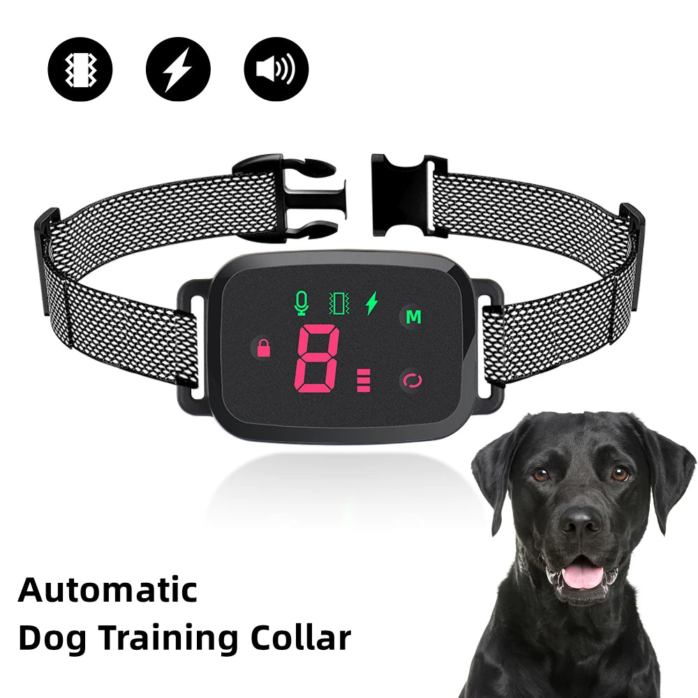 🔇 Smart Anti-Barking Dog Collar – Rechargeable & Waterproof with HD Display
Train Smarter, Not Harder.