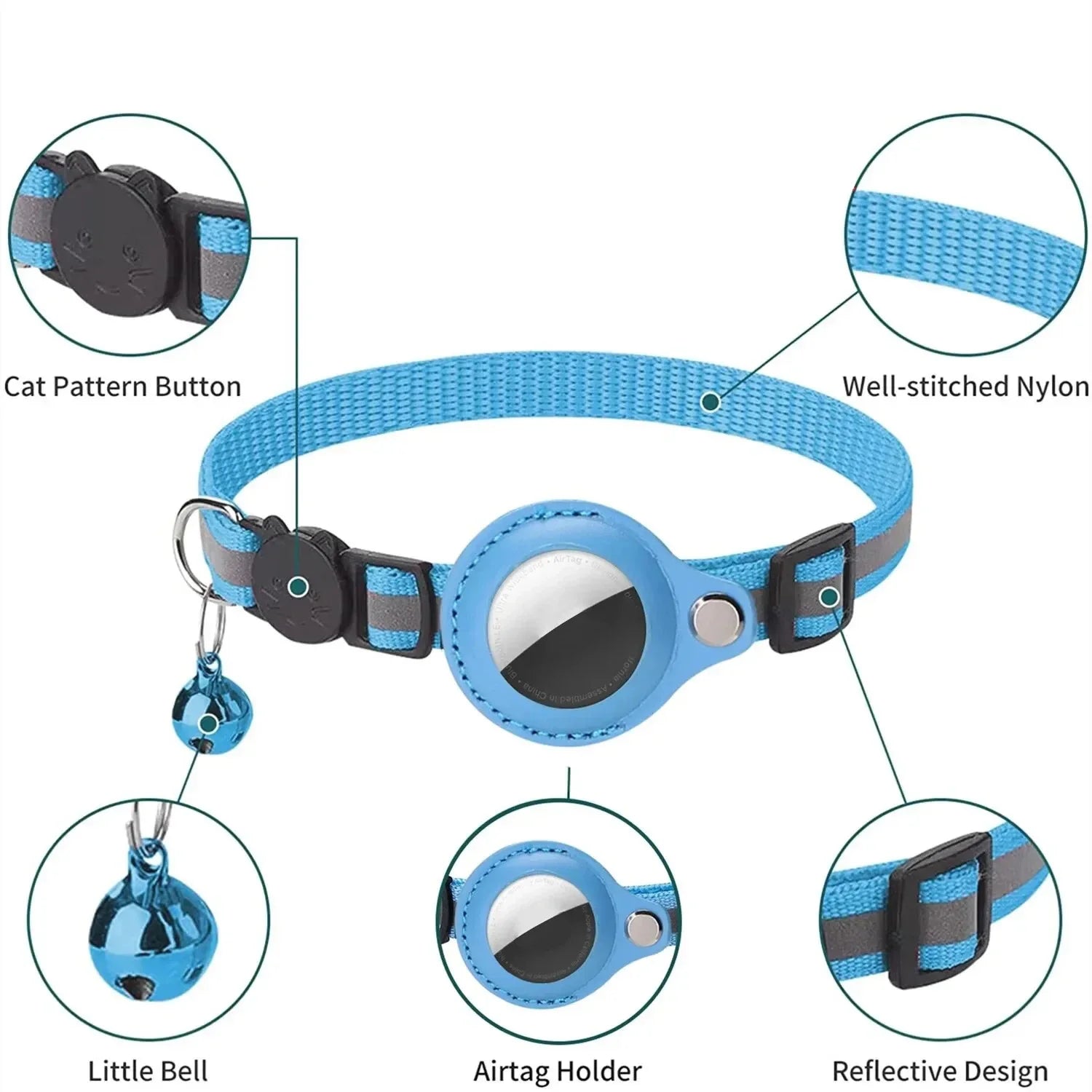 📍 Smart Cat GPS Tracker Collar – Lightweight, Waterproof & Anti-Lost
Stay connected to your pet anytime, anywhere!