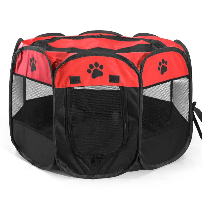 S/M/L Foldable Pet Tent – Detachable Cat & Dog Delivery Room, Summer Nest, Outdoor Bed & Enclosure Cage